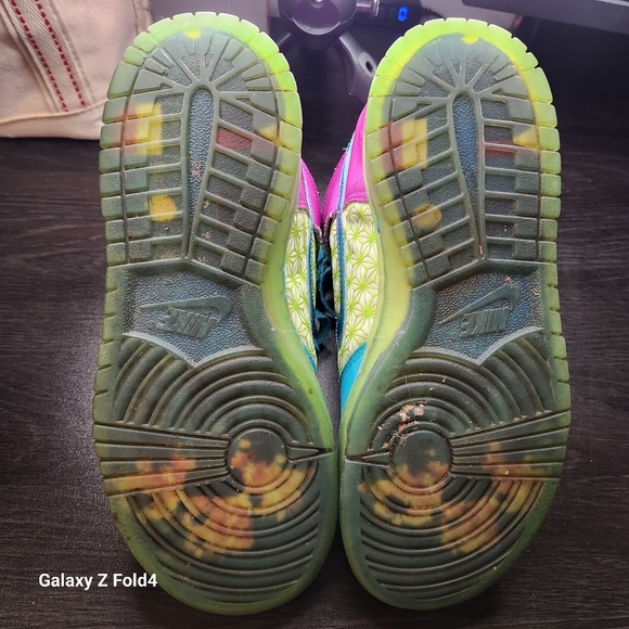 Nike Dunk Hi Skinny DB Doernbecher Women's Size 6 2011 Warang RARE - Picture 2 of 10